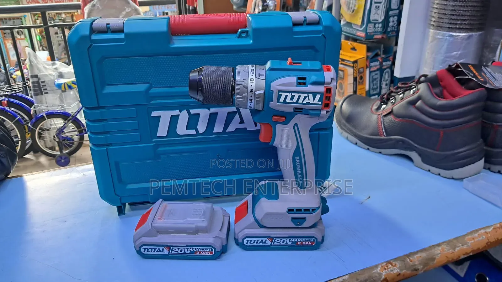 Tidli20602 Li-Ion Compact Brushless Impact Drill