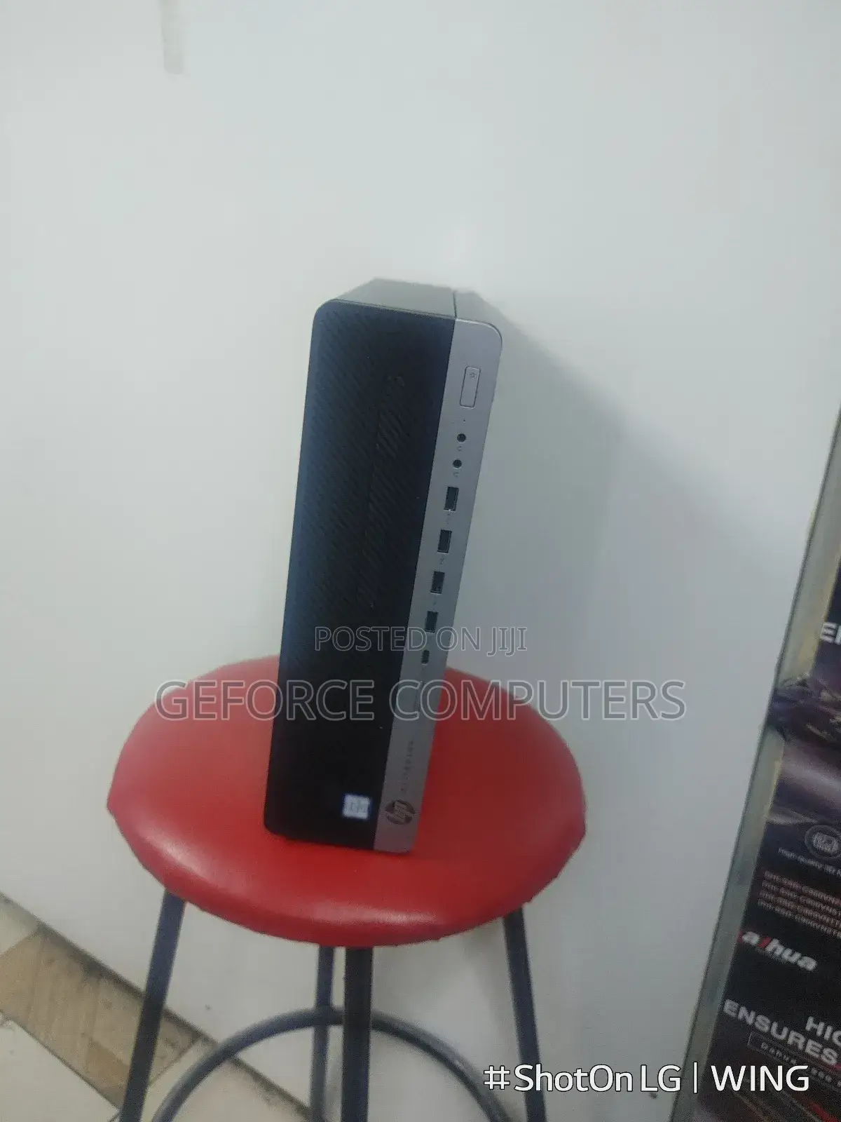 New Desktop Computer HP EliteDesk 800 G4 8GB Intel Core I5 SSD 256GB