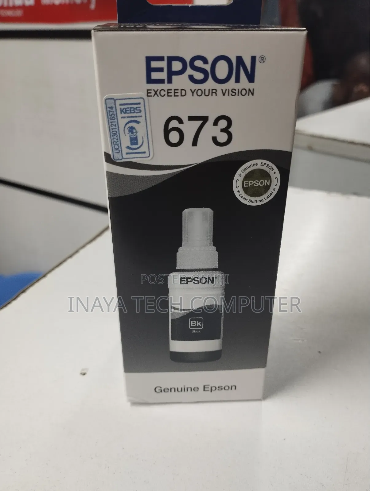 Epson 664 Black Ink Bottle