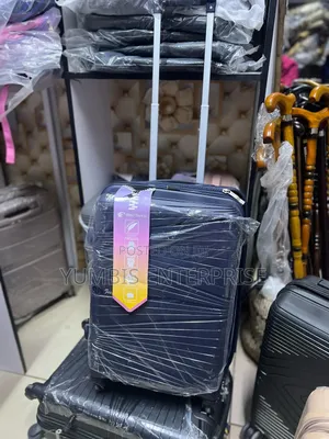Navy Blue Height 56cm -Rubber - Suitcases at 2500