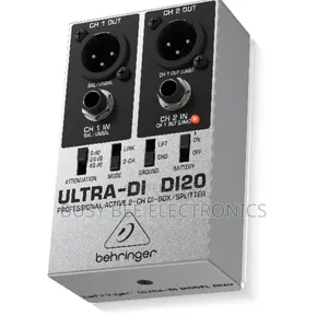Behringer Ultra-Di Di20 Professional Active 2-Channel
