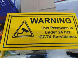 CCTV Warning Sign