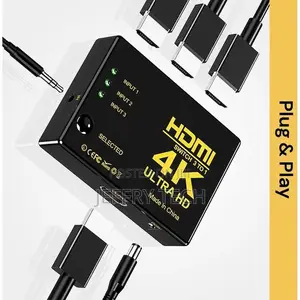 Ultra Hd 3 Port Hdmi Splitter Switch