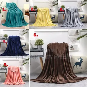 Plain Cozy Warm Soft Blankets