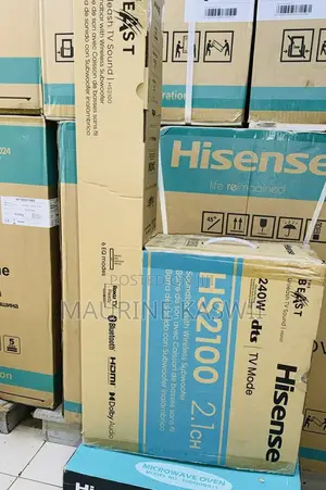 Hisense Sound Bar System 240 W 2.1 Ch Hs2100