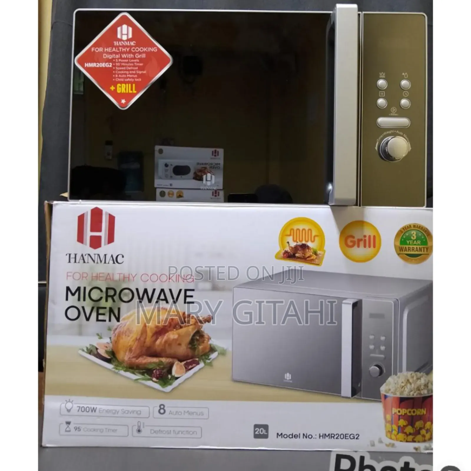 Hanmac 20l Digital Plus Grill HMR 20 Eg3