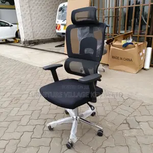 Chairs - Strong High-Back Orthopedic Office Seat