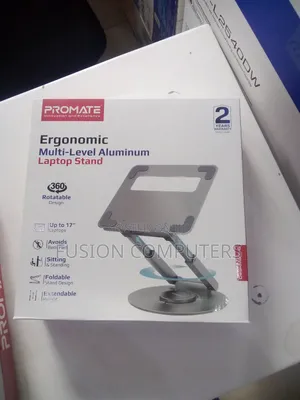 Promate Multi-Level Aluminium Laptop Stand – Deskmate-6