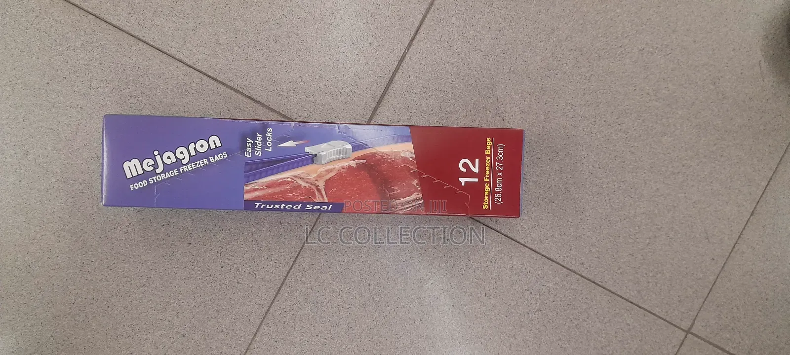 12pcs Storage Freezer Bags (26cm×27cm)
