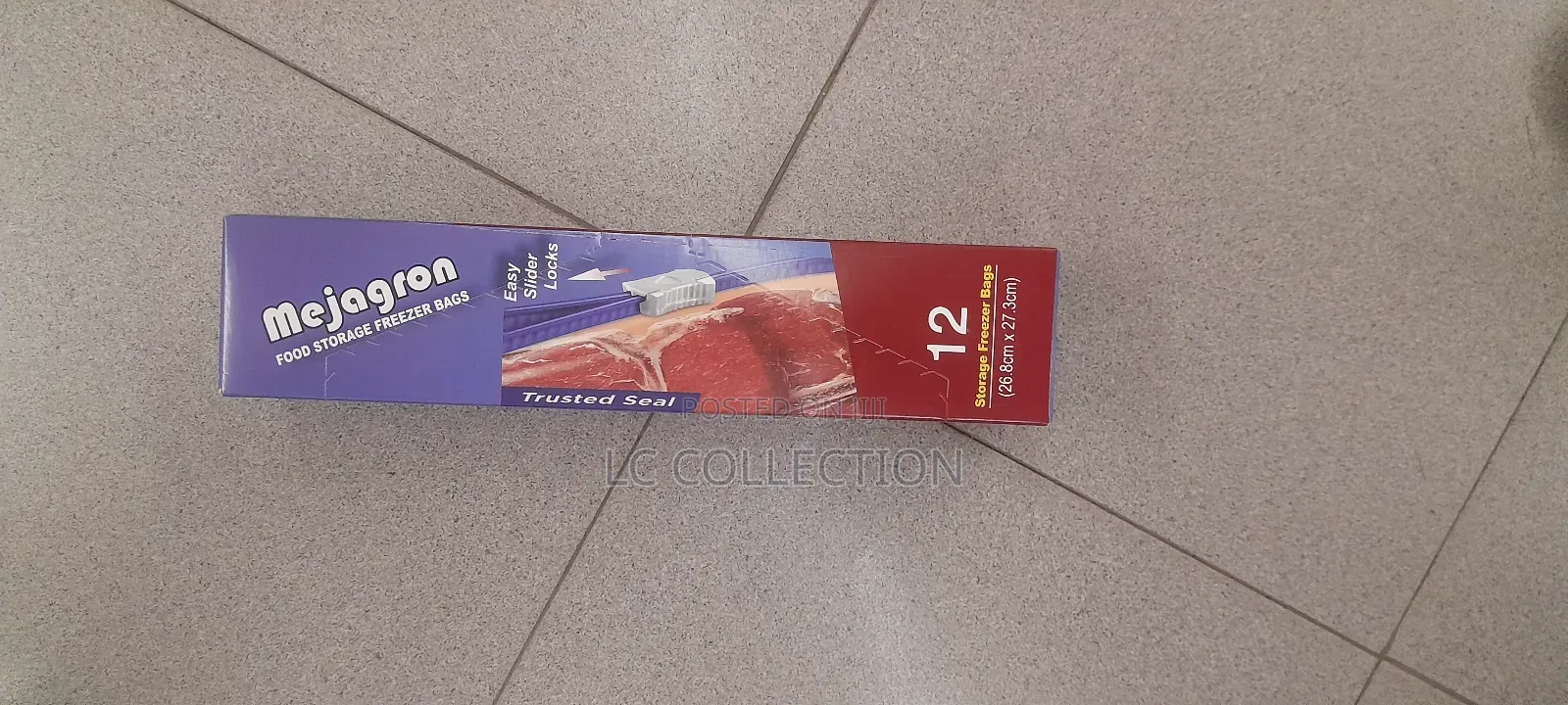 12pcs Storage Freezer Bags (26cm×27cm)