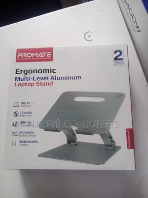 Promate Deskmate-7 Ergonomic Multi-Level Aluminum Stand