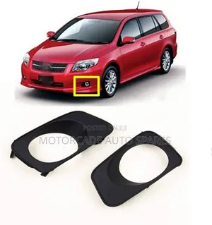 Toyota Fielder 2007_2008 Fog Lights Covers Bumper