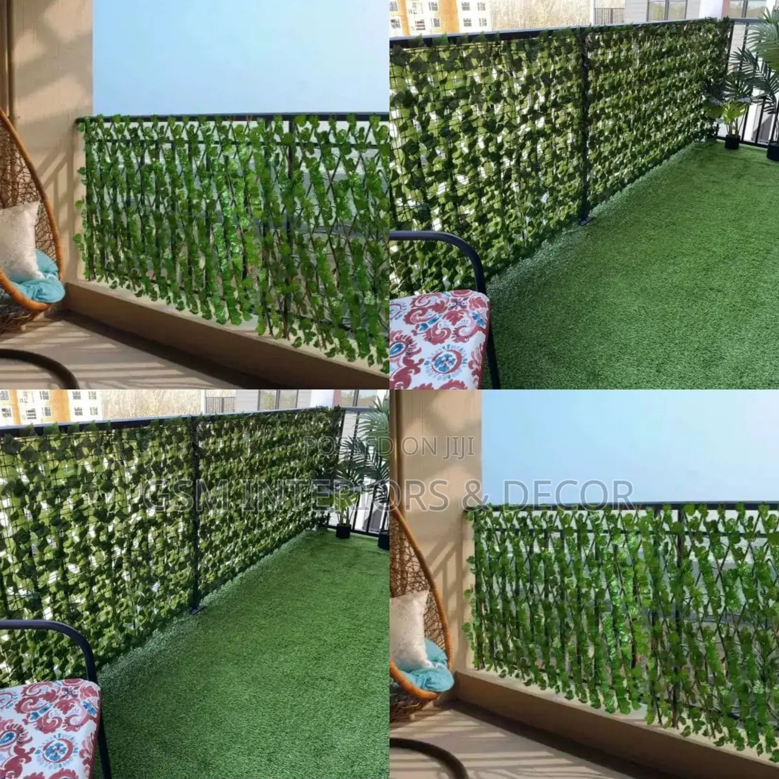 Artificial #Balcony Privacy Fence