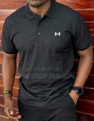 H-Brand Polo T-Shirts Black/White