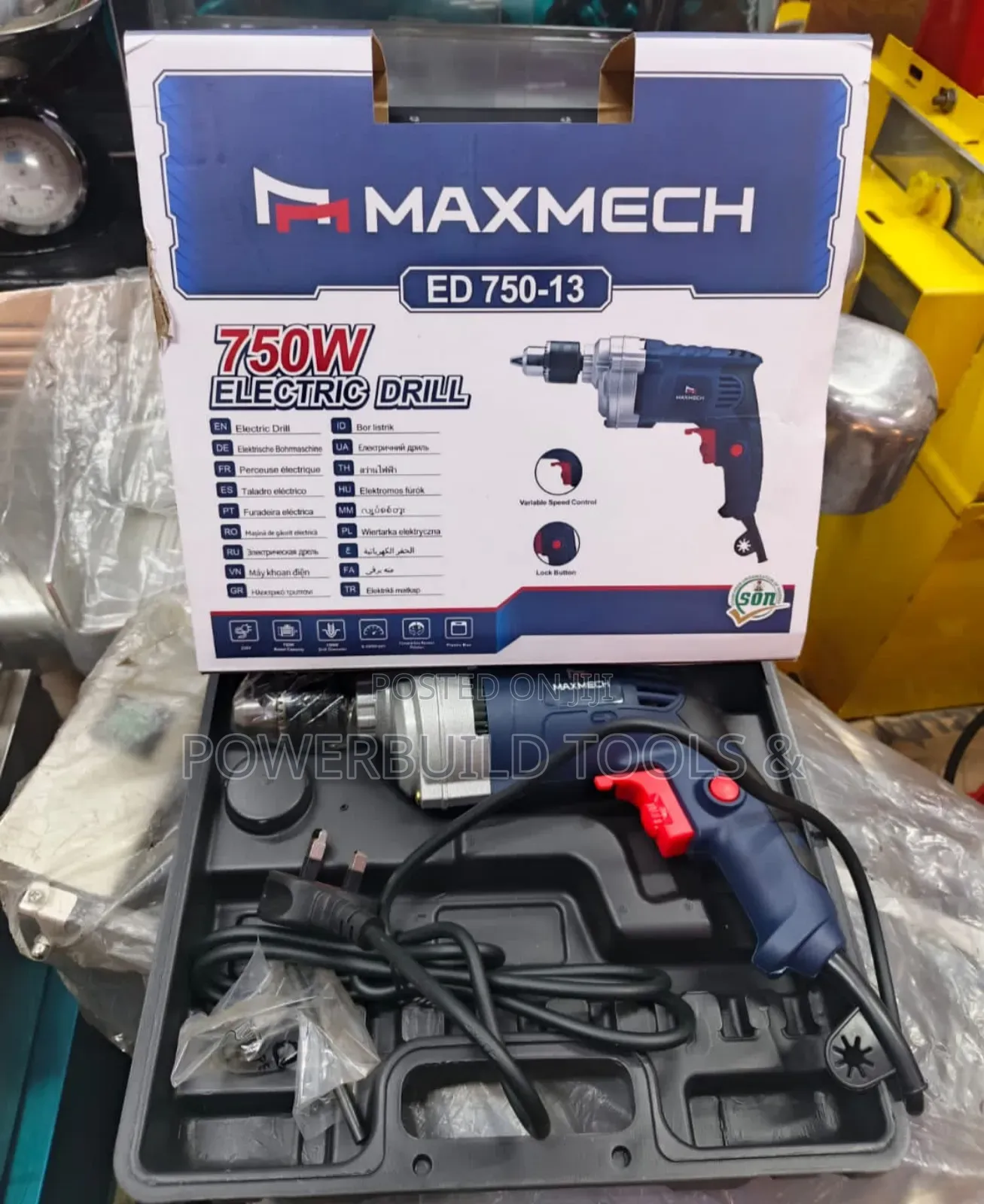 Corded Drill 750w 13mm Electric Drill