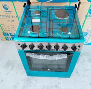 60*65 Euroken 3+1 Cooker With Electric Double Heater Oven