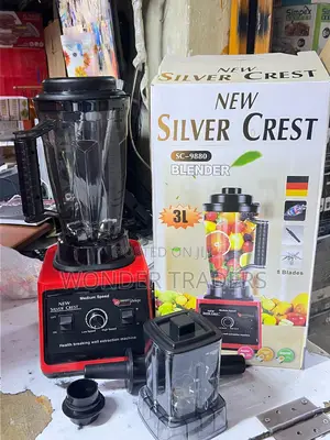 *8000 Watts Silver Crest Commercial Blender 3.0 Litre Jug