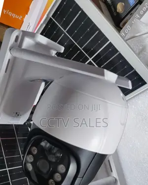 Solar Powered Outdoor Security Camera Wifi or SLM Card