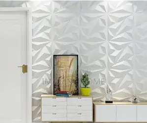 White 3d Wall Panel