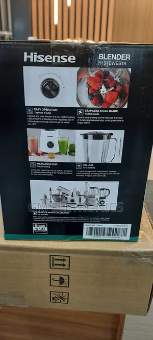 Hisense Electric Blender 2 in 1- 1.5 Litre