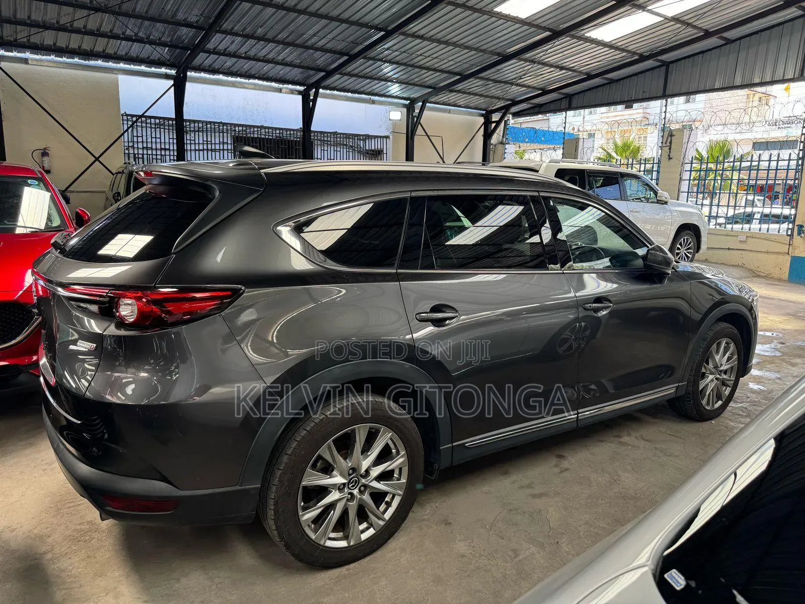 Mazda CX-8 2017 Gray
