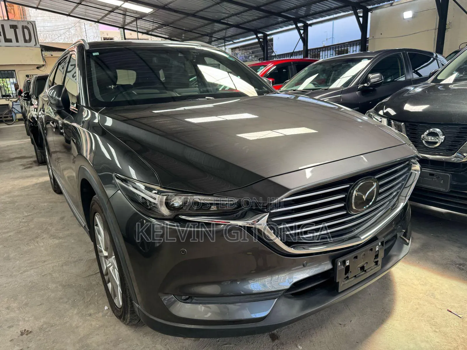 Mazda CX-8 2017 Gray