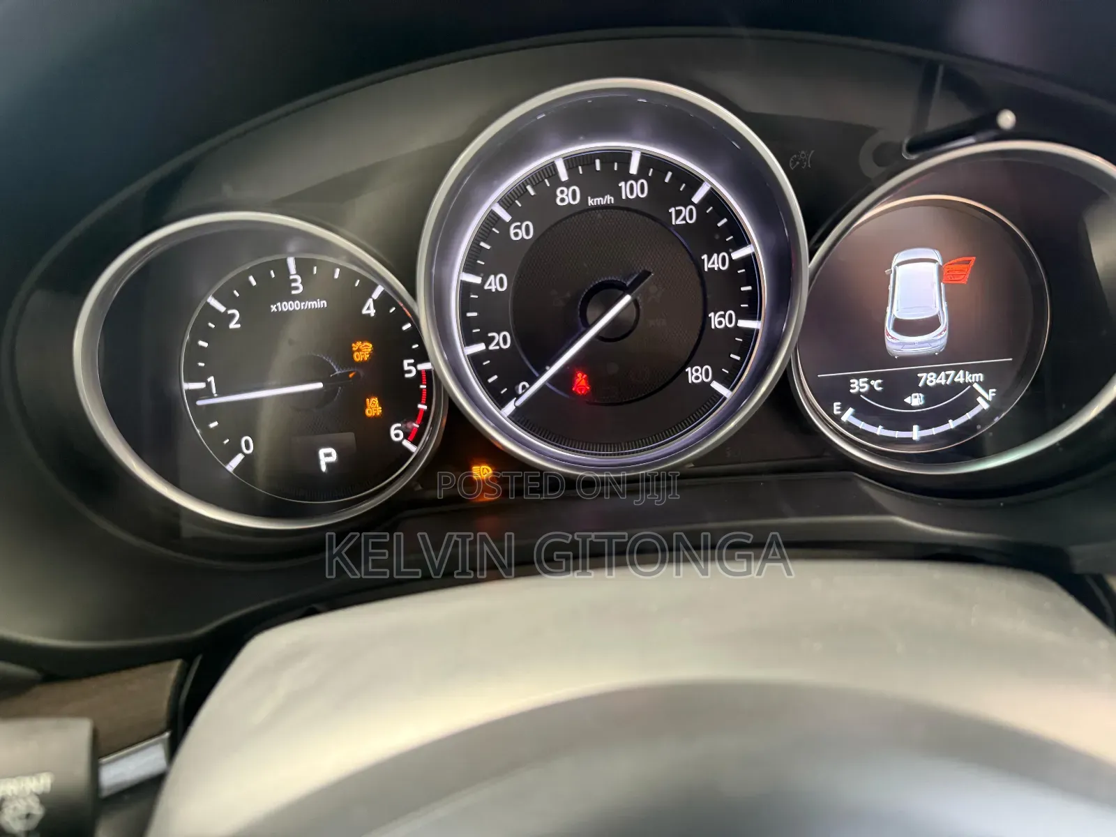Mazda CX-8 2017 Gray