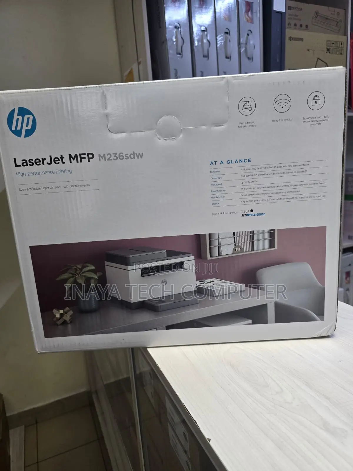 Hp M236sdw Print, Copy, Scan Duplex Wireless Printer