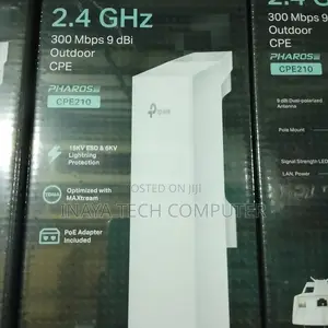 Tp-Link 2.4ghz 300mbps 9dbi Outdoor Cpe - Tl-Cpe210