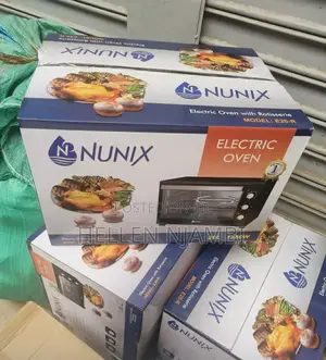 Nunix 20 Litres Electric Rotisserie Oven(3 Knobs)