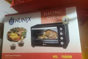 Nunix E40-R 40l Rotisserie Oven(4 Knobs)
