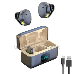 Wireless Dual Microphone With Usb C Receiver Charge Case