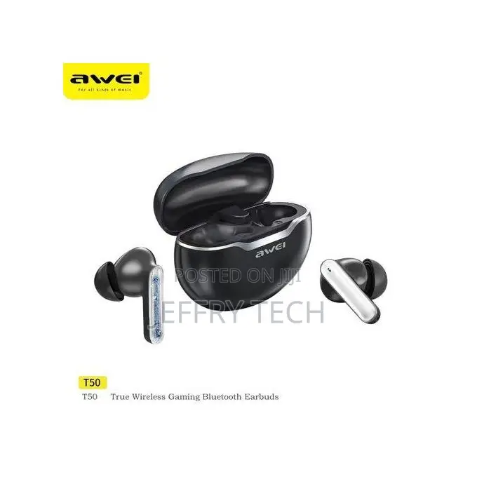 Awei T50 Wireless Headphones Bluetooth 5.3 With Mic