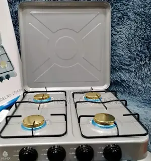 Nunix Automatic Gas 4 Burner Table Top Cooker- Large Burners