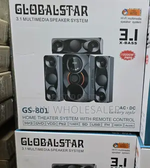 3.1ch Globalstar Home Theater System