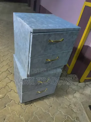 Grey Bed Side Drawers