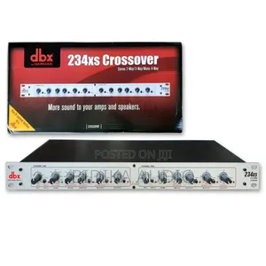 234xs Stereo 2/3 Way, Mono 4-Way Crossover
