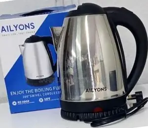 Ailyons 1.8 L Electric Kettle Water Heater Jug- Coil Less