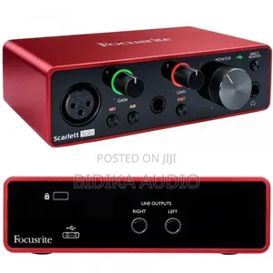 New Focusrite Scarlett 2i2 Solo