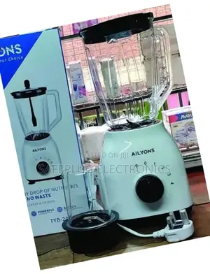 4 Speed - Ailyons Powerful Countertop 2in 1 Blender, Grinder