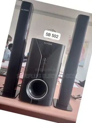 Ailyons - Sb502k 2.1 Ch Sound Bar Multimedia Speaker System