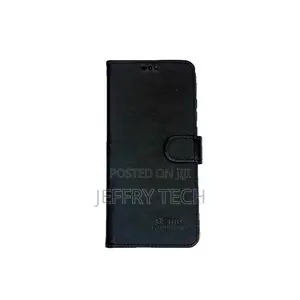 Leather Flip Phone Case for Xiaomi Redmi 10c -0- Black