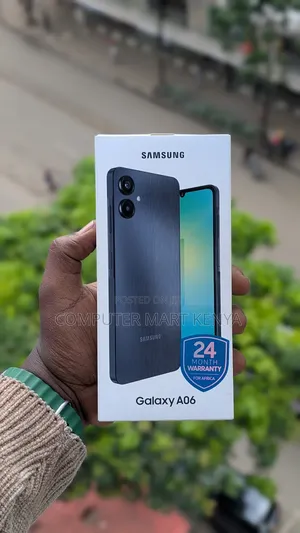 New Samsung Galaxy A06 128 GB Black