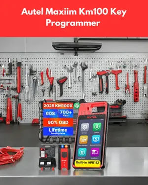 Autel Km100 Universal Vehicle Immo Key Programmer Kit