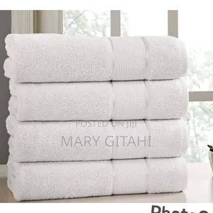  His White Towels 
100x150cm