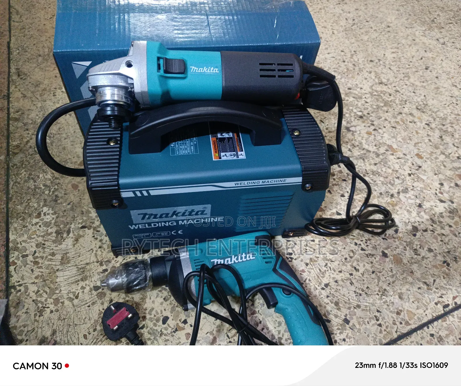 Makita Welding 500,Angle Grinder and 1630 Drill