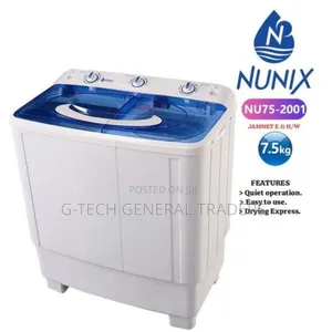 Washer!Washer! Nunix Semi Automatic 7.5kg Washing Machine