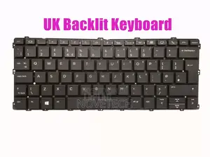 Uk Backlit Keyboard for Hp Elitebook X360 1030 G3 1030 G4.