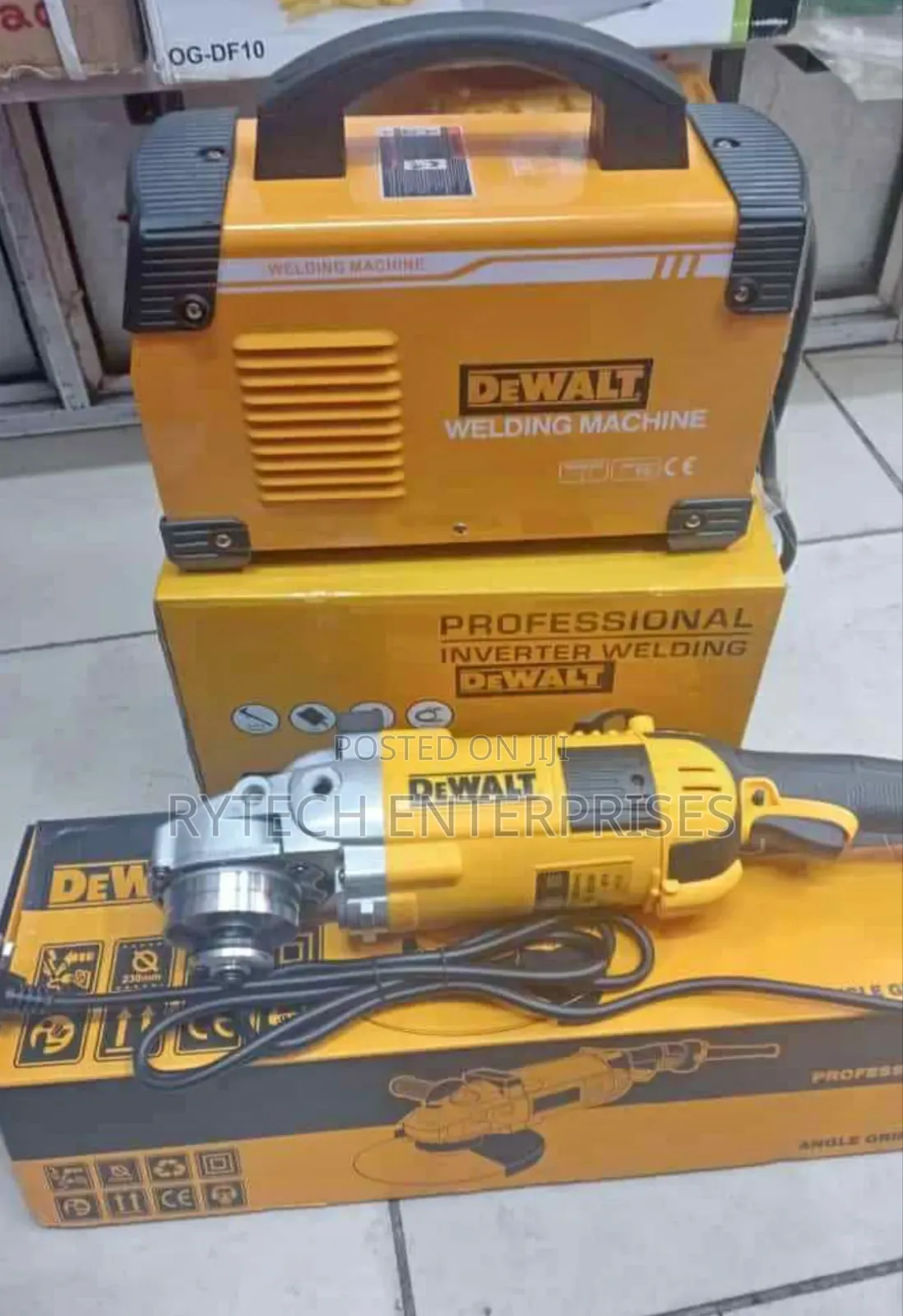 Dewalt Angle Grinder 9" Dewalt Welding Machine 500a