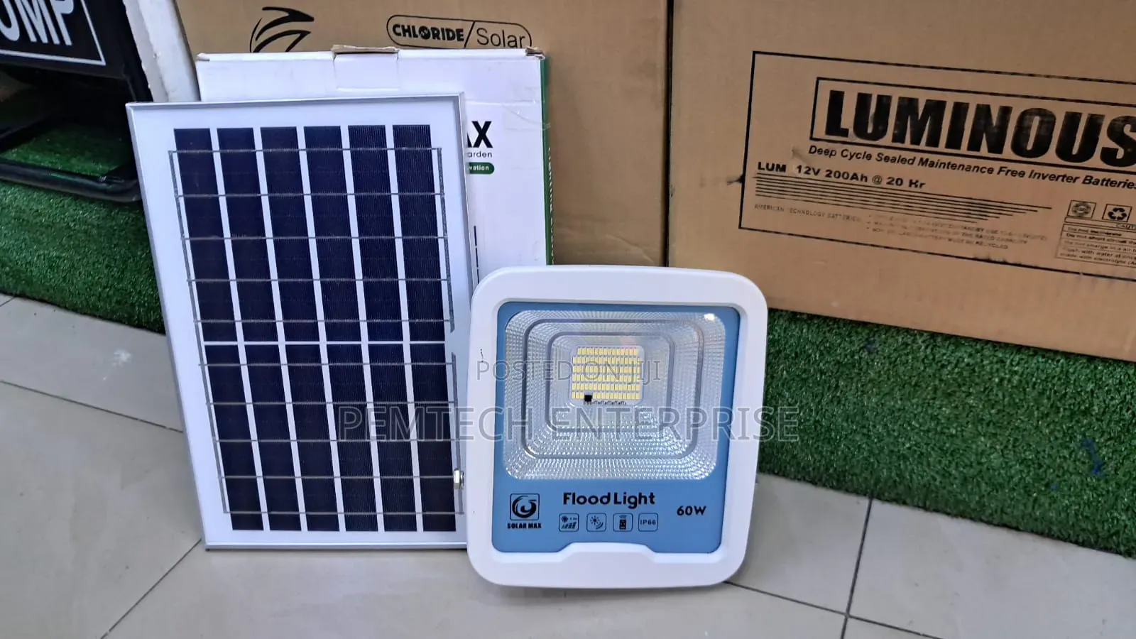 Solarmax Solar Floodlight